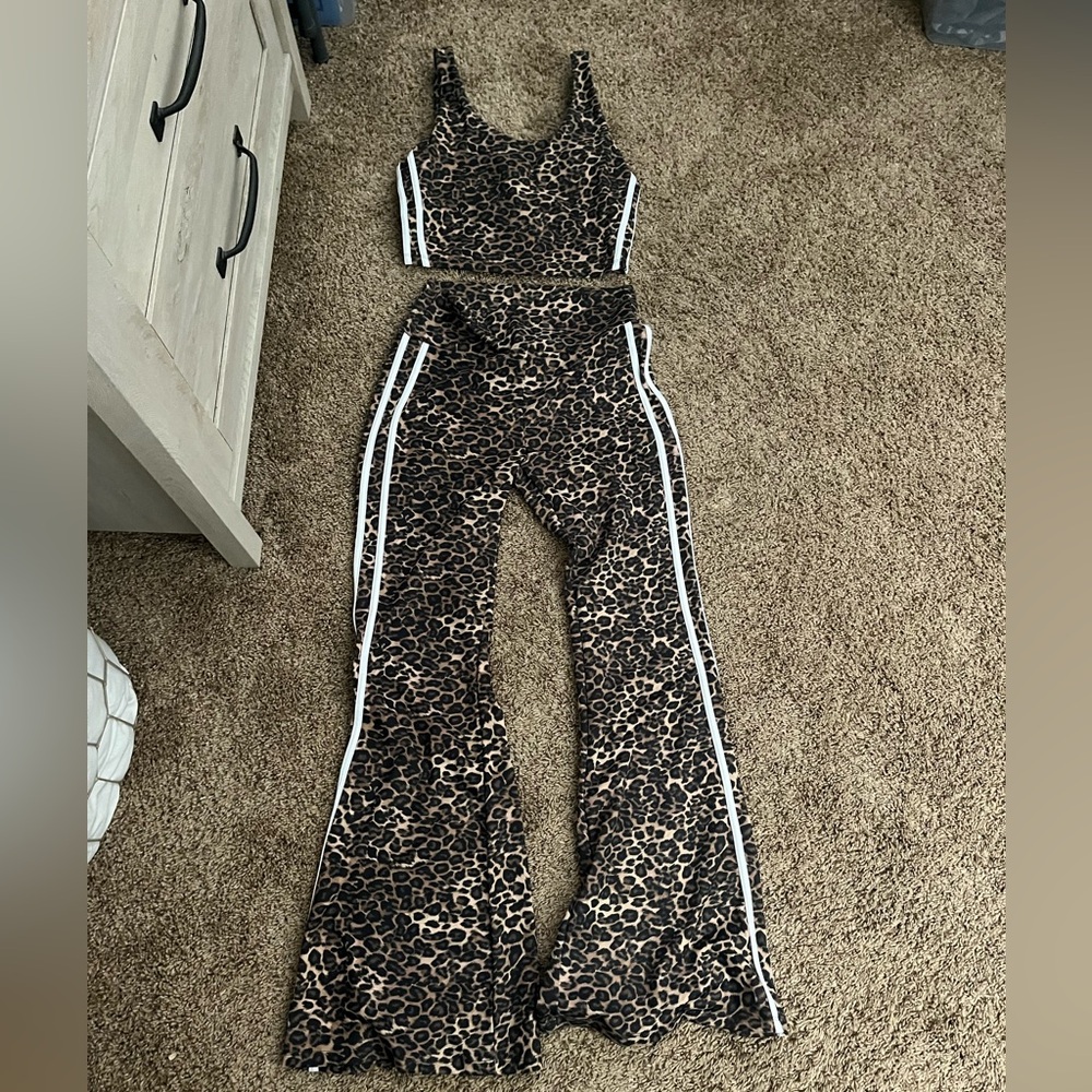 Pink Lily athletic set - large